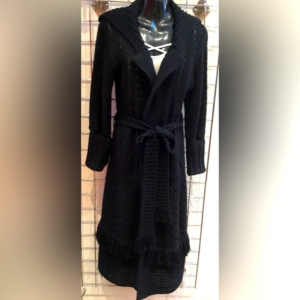 MAJE women’s long sweater coat